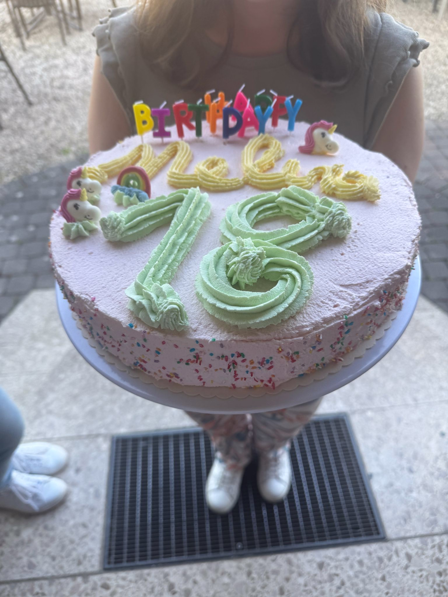 Torte zum 18. Geburtstag