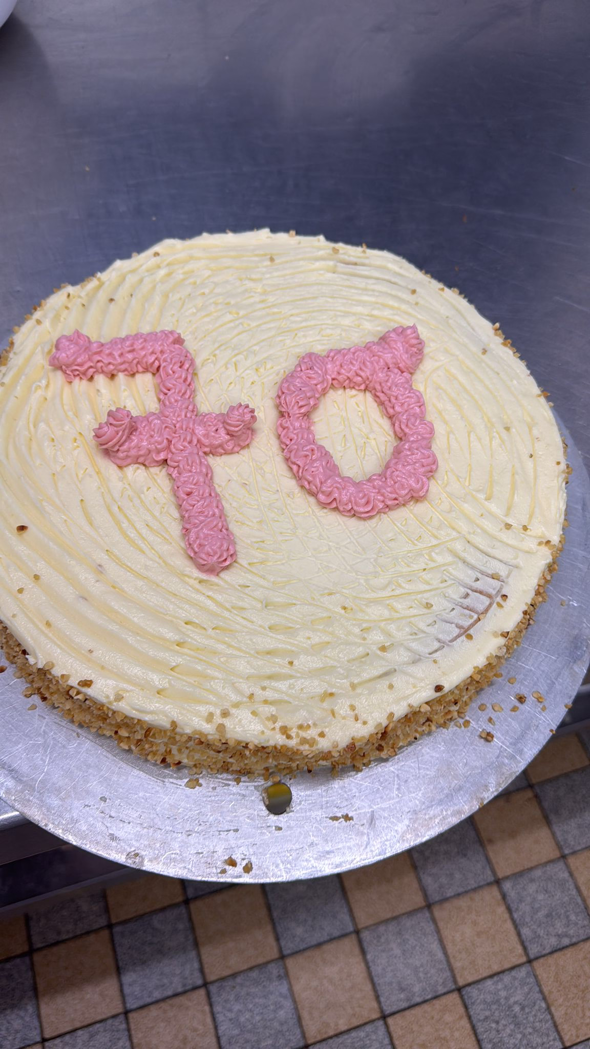 Torten zum 70. Geburtstag